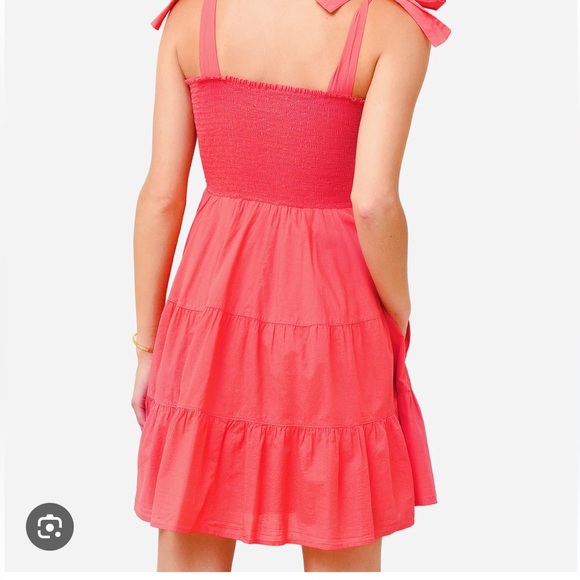 Xirena Cotton Tie Shoulder Lori Dress “Pop” XS - Picture 13 of 16